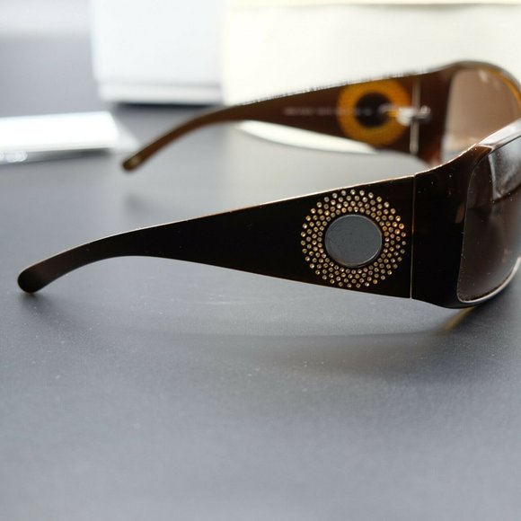 VERSACE Sunglasses 4133B 724 73 Brown Frame Lens Made in Italy main image 7